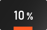 10％