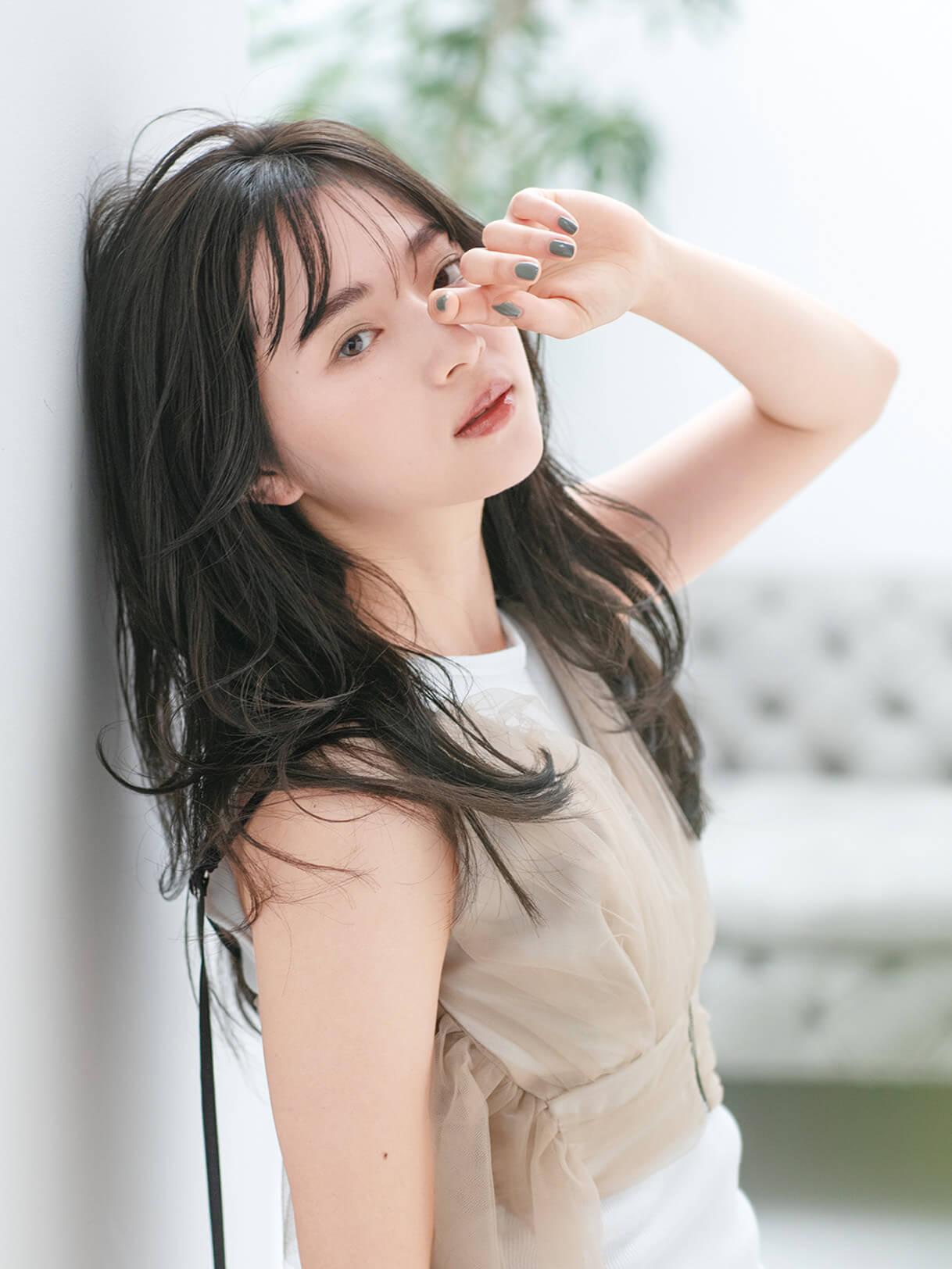 イメージ写真:シフォンオリーブ